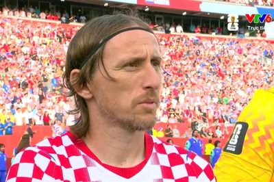 Luka Modric cán mốc 200 trận trong màu áo tuyển Croatia