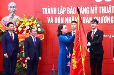 Bảo tàng Mỹ thuật Việt Nam đón nhận Huân chương Lao động hạng Ba, khẳng định vị thế trung tâm mỹ thuật hàng đầu cả nước