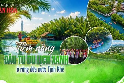 (Emagazine) Tiềm năng đầu tư du lịch xanh ở rừng dừa nước Tịnh Khê