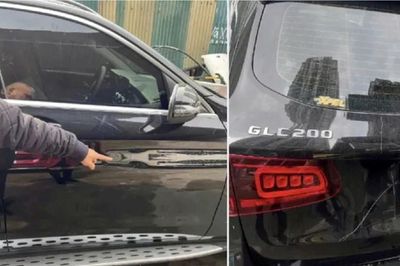 Truy tố người phụ nữ cào xước xe Mercedes GLC200 tại Hà Nội