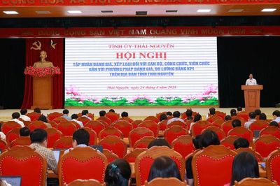 Triển khai đánh giá, xếp loại cán bộ, công chức, viên chức, lao động hợp đồng bằng KPI