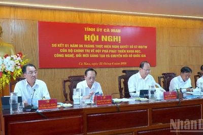 Cà Mau đẩy mạnh chuyển đổi số, đột phá công nghệ để định hình tương lai