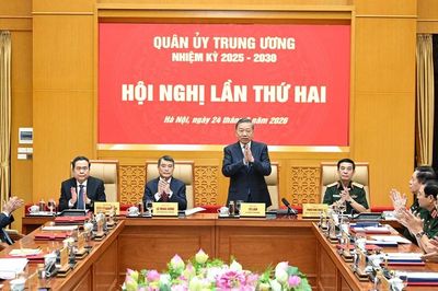 [Ảnh] Tổng Bí thư, Chủ tịch nước Tô Lâm chủ trì Hội nghị Quân ủy Trung ương lần thứ hai, nhiệm kỳ 2025-2030