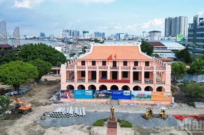 [Ảnh] Toàn cảnh cải tạo, chỉnh trang Bảo tàng Hồ Chí Minh-Chi nhánh Thành phố Hồ Chí Minh