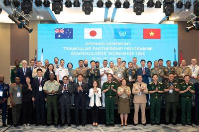 Việt Nam tự tin và bản lĩnh đứng chung hàng ngũ 'mũ nồi xanh' với cộng đồng quốc tế