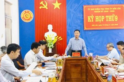 Đắk Lắk khai trừ ra khỏi Đảng các đảng viên vi phạm