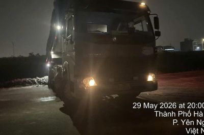 Đổ trộm bùn đất, phế thải đe dọa tiến độ Dự án Vành đai 4