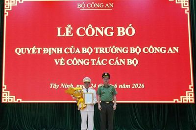 Đại tá Phạm Thanh Tùng giữ chức Phó Giám đốc Công an tỉnh Tây Ninh