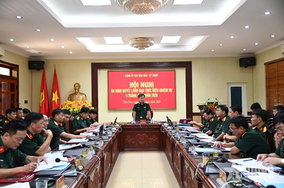 Cục Hậu cần - Kỹ thuật Quân khu 2: Nâng cao chất lượng bảo đảm hậu cần, kỹ thuật với tinh thần '6 rõ'