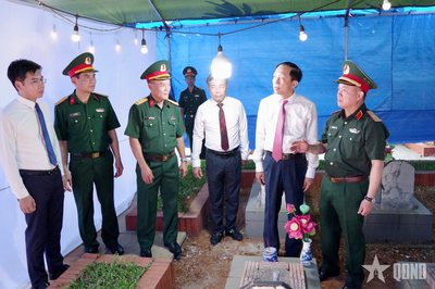 Ban Chỉ đạo 515 Quân khu 3 kiểm tra thực hiện Chiến dịch 500 ngày đêm tại Quảng Ninh