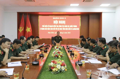 Quân khu 2 kiểm tra toàn diện Bộ CHQS tỉnh Điện Biên và Trung đoàn 82