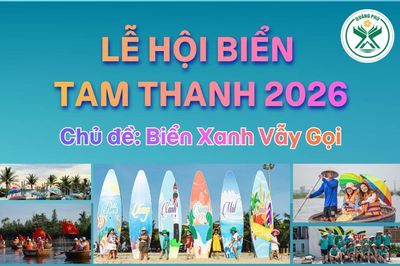 Nhiều hoạt động sôi nổi tại Lễ hội biển Tam Thanh 2026