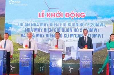 Đắk Lắk khởi động cụm dự án điện gió hơn 2.000 tỷ đồng