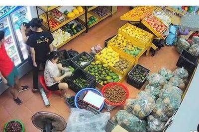 Xác minh vụ người phụ nữ mang thai bị hành hung tại cửa hàng hoa quả