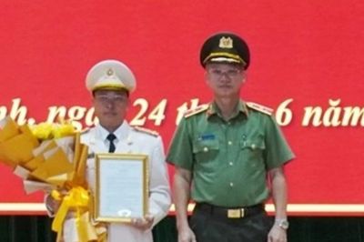 Công bố quyết định của Bộ trưởng Bộ Công an về công tác cán bộ