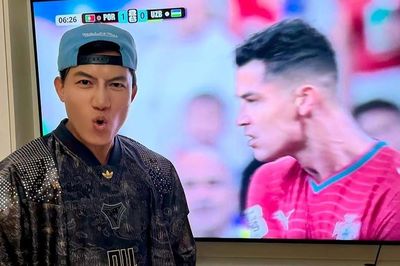 Sao Việt thức khuya cầu nguyện, Ronaldo ghi 2 bàn lập kỷ lục 6 kỳ World Cup
