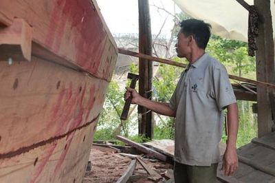 Đìu hiu làng đóng thuyền hơn 400 năm tuổi nức tiếng một thời ở Hà Tĩnh