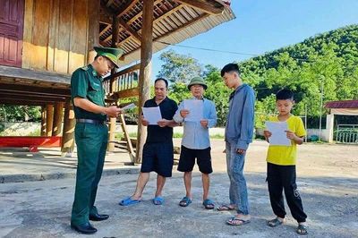 Tuyên truyền pháp luật cho người dân nơi biên giới