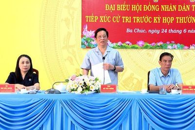 Tổ Đại biểu số 10 HĐND tỉnh An Giang tiếp xúc cử tri 3 xã trước kỳ họp giữa năm 2026