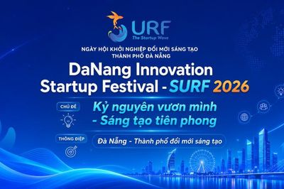 Ngày hội khởi nghiệp đổi mới sáng tạo Đà Nẵng - SURF 2026 diễn ra vào ngày 18 và 19/8