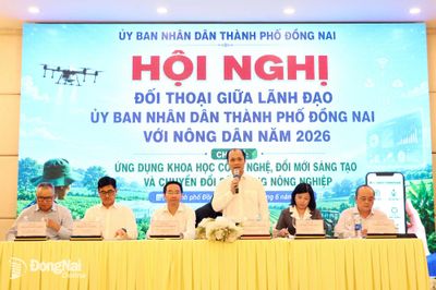 Lãnh đạo thành phố Đồng Nai đối thoại với gần 300 nông dân