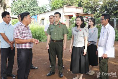 Đoàn Đại biểu Quốc hội thành phố Đồng Nai khảo sát tại các xã Đồng Tâm, Tân Lợi và Nghĩa Trung