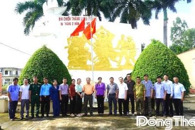 Thẩm định hồ sơ khoa học công nhận xã An toàn khu tại xã Long Bình