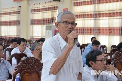 Khảo sát các dự thảo Nghị quyết trình tại kỳ họp thứ 3 HĐND tỉnh về lĩnh vực pháp chế tại xã Chợ Gạo