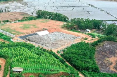 Phê duyệt dự án đầu tư nâng bờ bao bãi chôn lấp rác Bồng Sơn