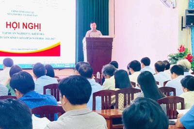 Gia Lai: Tập huấn nghiệp vụ kiểm tra kỳ thi tuyển sinh vào lớp 10