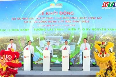 Toàn cảnh Gia Lai 24h: Khởi động nhà máy điện rác đầu tiên của Gia Lai