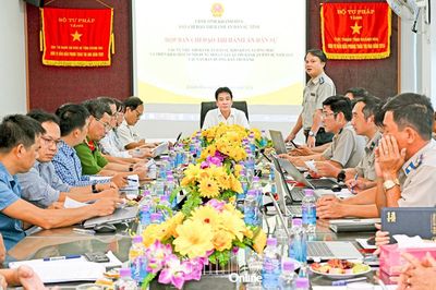 Ban Chỉ đạo Thi hành án dân sự tỉnh chỉ đạo một số vụ việc thi hành án