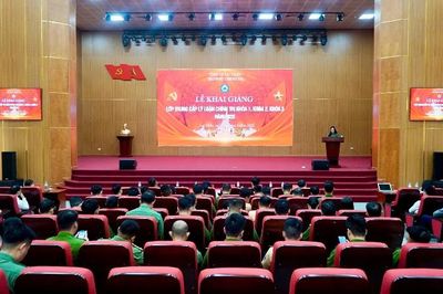 Khai giảng các lớp trung cấp lý luận chính trị khóa 1, khóa 2, khóa 3 năm 2026