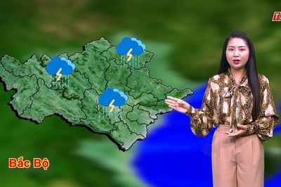 Dự báo thời tiết đêm 24 và ngày 25/6