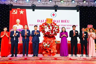 Đại hội đại biểu Hội Chữ thập đỏ tỉnh Ninh Bình lần thứ I, nhiệm kỳ 2026 - 2031 thành công tốt đẹp