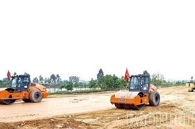 Đẩy nhanh tiến độ các công trình giao thông trọng điểm khu vực Vĩnh Phúc