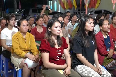 Công an xã A Dơi tổ chức hội nghị lấy ý kiến Nhân dân