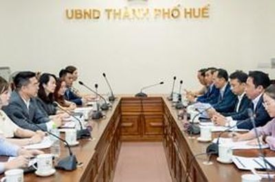 Thành phố Huế mở rộng hợp tác với các tập đoàn kinh tế lớn từ Trung Quốc