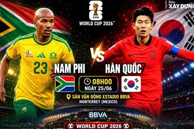 Nhận định, dự đoán tỷ số Nam Phi vs Hàn Quốc (8h ngày 25/6), bảng A World Cup 2026