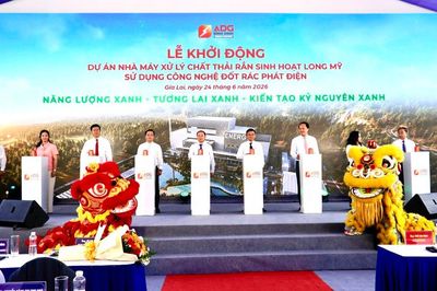 Gia Lai khởi động nhà máy đốt rác phát điện gần 1.600 tỷ đồng