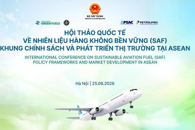 Hàng trăm khách mời dự Hội thảo quốc tế về nhiên liệu hàng không bền vững tại Hà Nội
