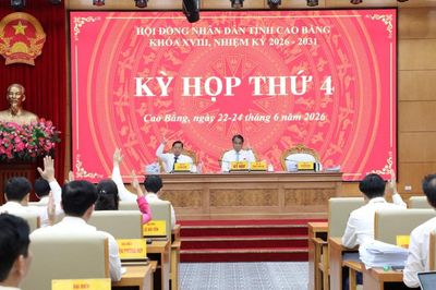 Kỳ họp thứ Tư, HĐND tỉnh Cao Bằng Khóa XVIII: Thông qua 25 nghị quyết trên nhiều lĩnh vực quan trọng