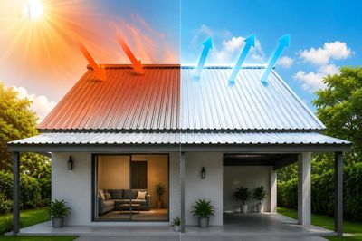 Giảm nhiệt nhà mái tôn nhờ 6 cách ai cũng có thể áp dụng