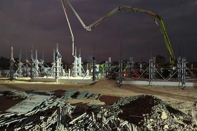 Tăng tốc thi công trường học liên cấp vùng biên giới Đắk Lắk