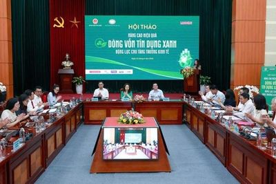 Vốn tín dụng xanh – động lực tăng trưởng kinh tế