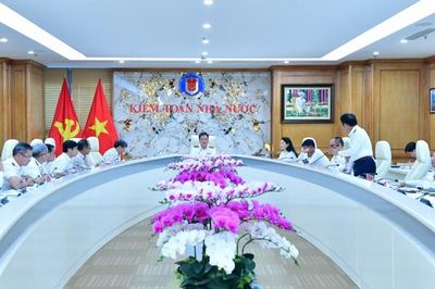 Đồng chí Nguyễn Hữu Nghĩa chủ trì Hội nghị Ban Thường vụ Đảng ủy Kiểm toán nhà nước