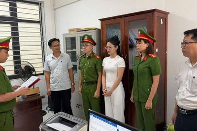 Thi hành lệnh bắt 'người đẹp' Phạm Thị Mỹ Tuyết