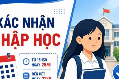 Từ chiều 25/6, học sinh trúng tuyển lớp 10 ở Hà Nội phải xác nhận nhập học
