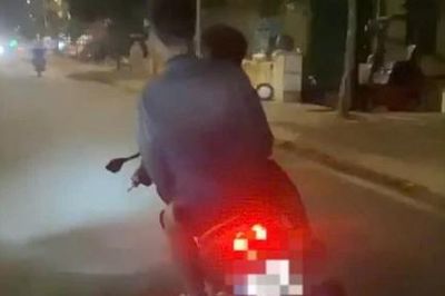 Phạt nặng nhóm thiếu niên chạy xe lạng lách trên quốc lộ rồi quay clip đăng Facebook