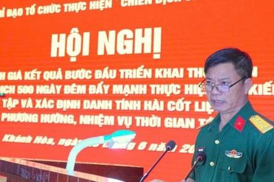 Khánh Hòa huy động các nguồn nhân lực thực hiện chiến dịch 500 ngày đêm tìm kiếm liệt sĩ